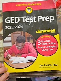 GED Test Prep 2023/2024 For Dummies