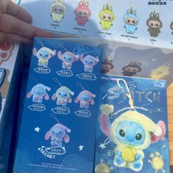 Disney Disney Stitch Bedtime Eating Series Cute Blind Box, Cute Doll Mystery Box