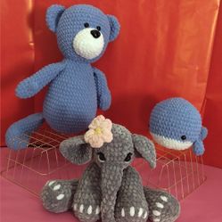 Hand Made Crochet Plushies