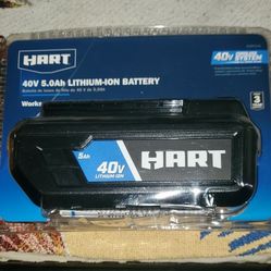 HART 40V LITHIUM-ION BATTERY 5Ah