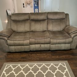 Reclining Couch & Loveseat