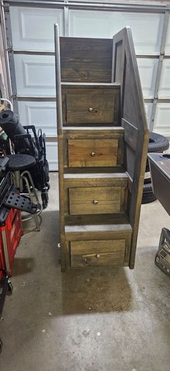 Stairs with Drawers for Storage GREAT FOR BUNK BEDS
