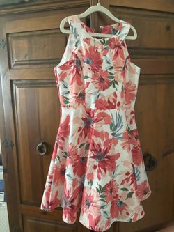 Floral Dress Girls - Size 10