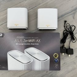 Asus ZenWifi AX6600 Tri-band Mesh Wifi 6 Router