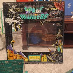 1978 Midway Space Invaders Arcade Cabinet PARTS
