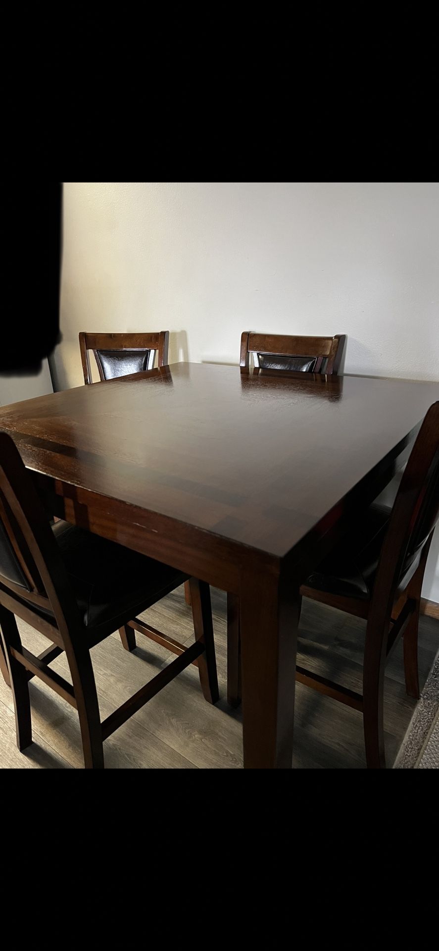 Table and chairs