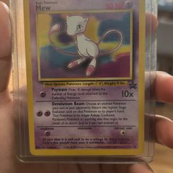 Mew Pokémon Card