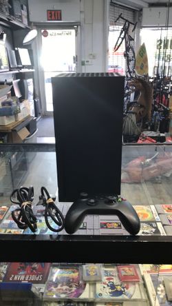 Microsoft Xbox Series X 1TB Black Game Console 1882 Disc Edition with NO DRIFT Black Controller Ready to Play!