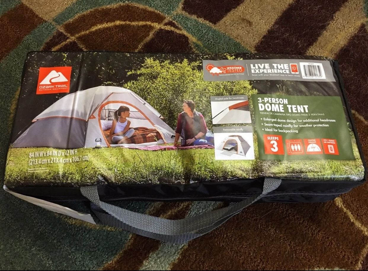 Ozark Trail 3 Person Tent