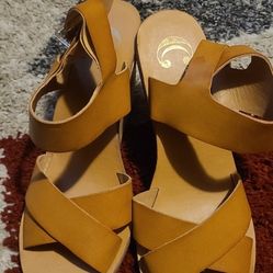 Open Toe Wedge Sandals 