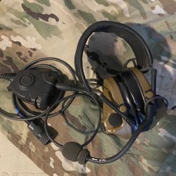 Peltor Headset Can Be Used For Gaming With Adaptor (adaptor Not Included) 