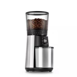 16 oz. Stainless Steel Conical Coffee Grinder with Adjustable Settings