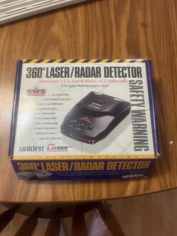 Uniden LRD6199SWS 360 Laser Super Wideband Radar Dectector