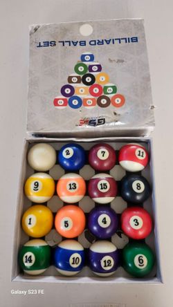GSE Games & Sports Expert billiard ball set,