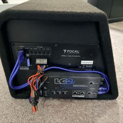 Focal Sub With Amp