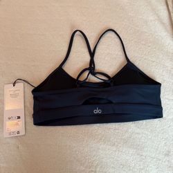 Brand New Alo Airlift Intrigue Bra (Med) Navy