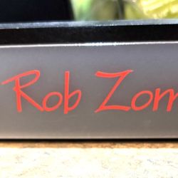 Mrs Rob Zombie name plate. 