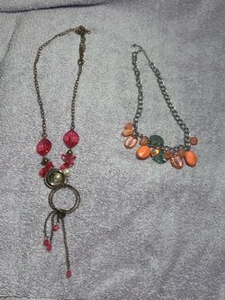 Golden Pearl And Golden With Pink Charms