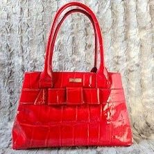 Kate Spade Red Patent Leather Handbag