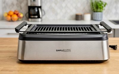 Simple Living Products Smokeless Indoor Electric Grill – Excellent Condition