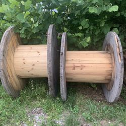 Wooden Wire Spools