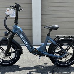 HEYBIKE Ranger S 1000 Watts Torque Sensor 20” Foldable Electric Bike In Shark Gray