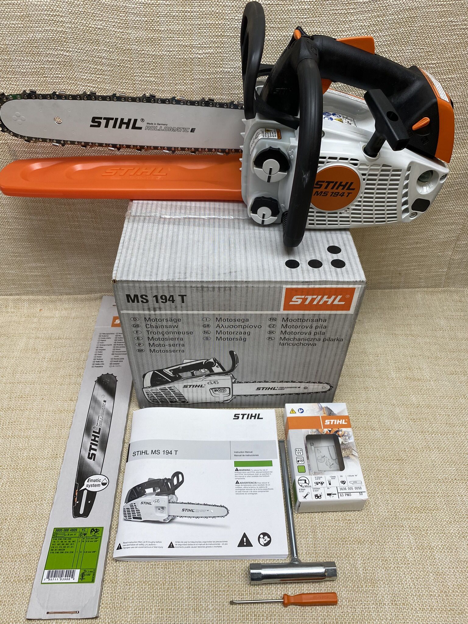 CHAINSAW, Stihl MS-194 T %5 OFF!!! Discounts @ CHECKOUT!!! FREE SHIPPING