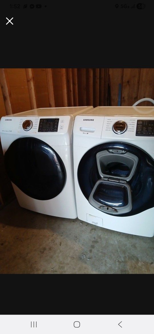Samsung Lavadora Y Secadora De Gas Samsung Lavadora Y Secadora De Gas En Good Condision 