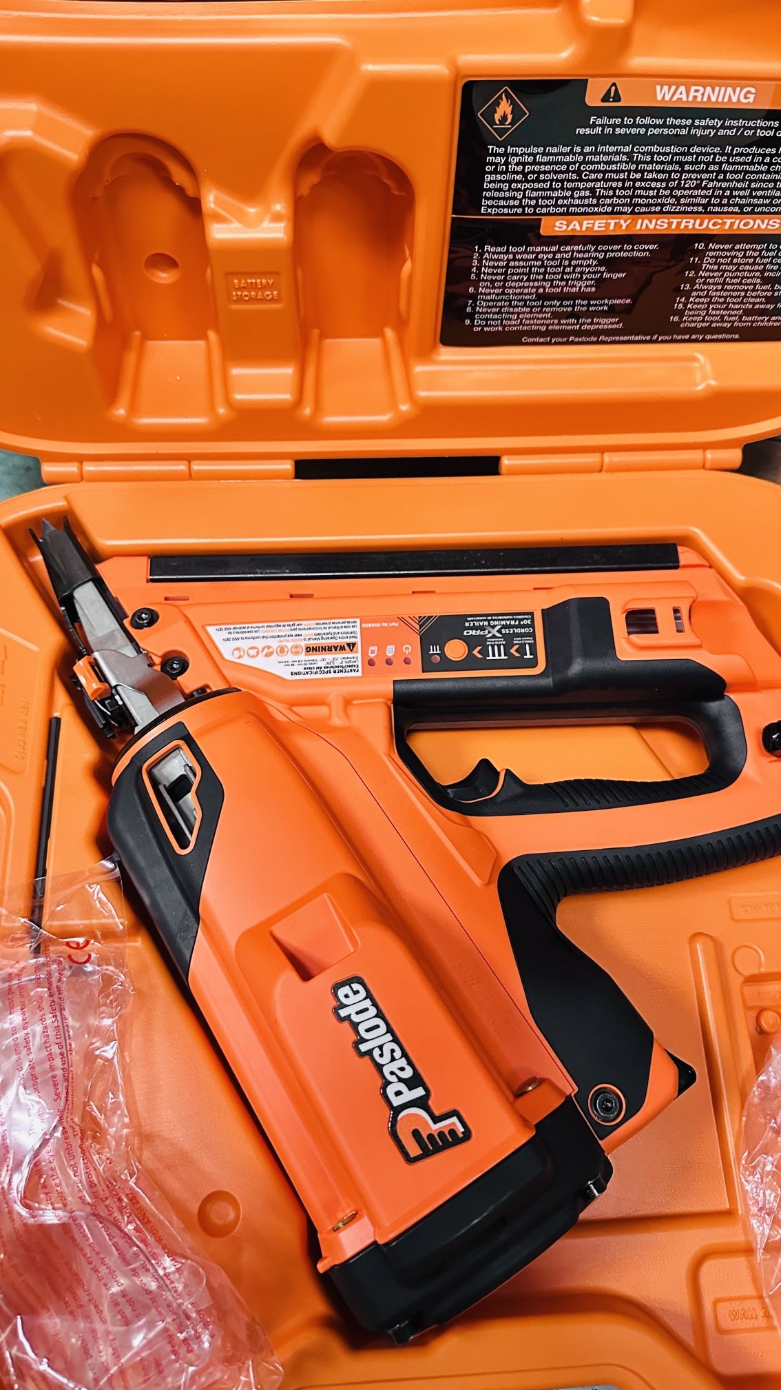 Paslode Framing Nail Gun