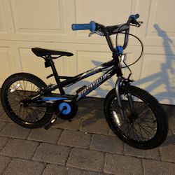 Boys 18” Wheel Bicycle Handbrakes And Foot Brakes Schwinn Ready To Ride
