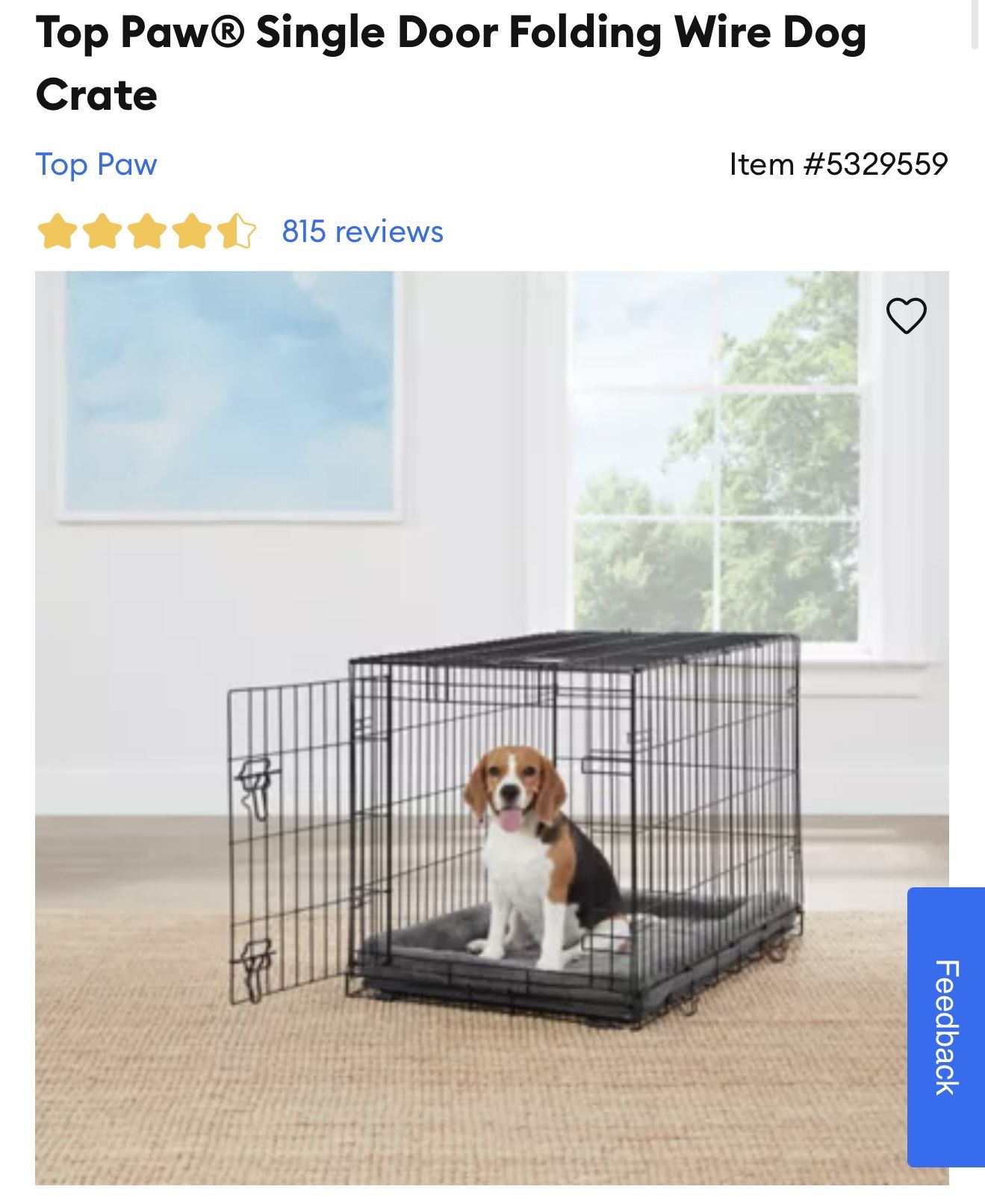 DOG CRATES