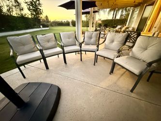 Patio chairs