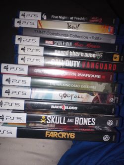 PS5 Games For Trade