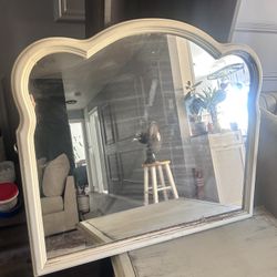 Vintage Framed Mirror. Heavy
