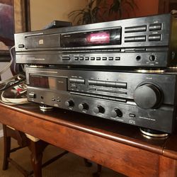 Denon Receiver And Cd Player