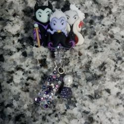 Villains I’d Badge Holder Reel