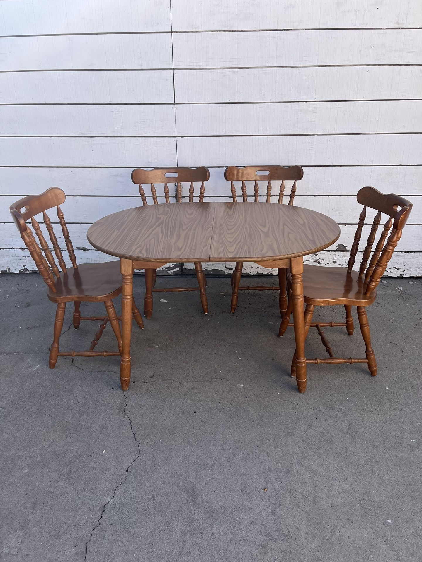 Table With Four Chairs