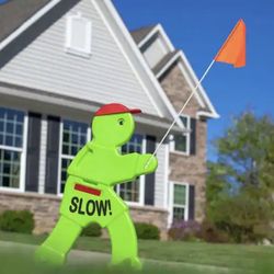 $25 • Green Safety Sign Green safety sign with 'SLOW!'
