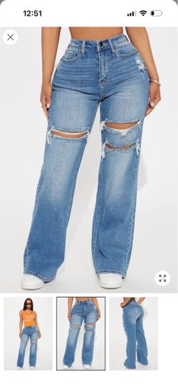 Fashion nova jeans petite size 5
