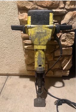 Bosch jackhammer with bit