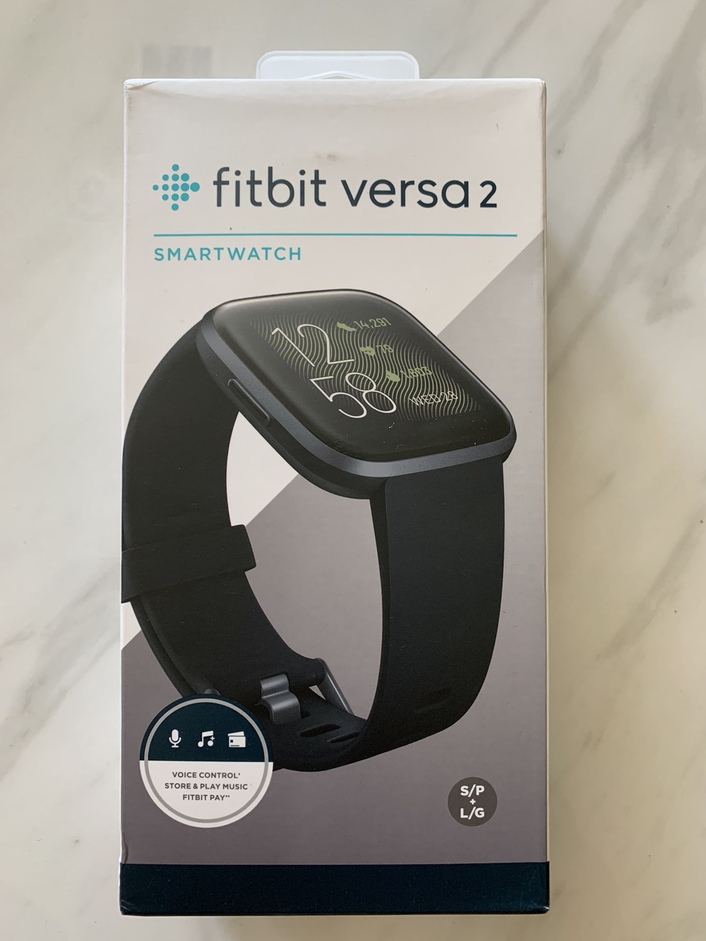 Fitbit Versa 2 Smart Watch With 3 Protected Screen