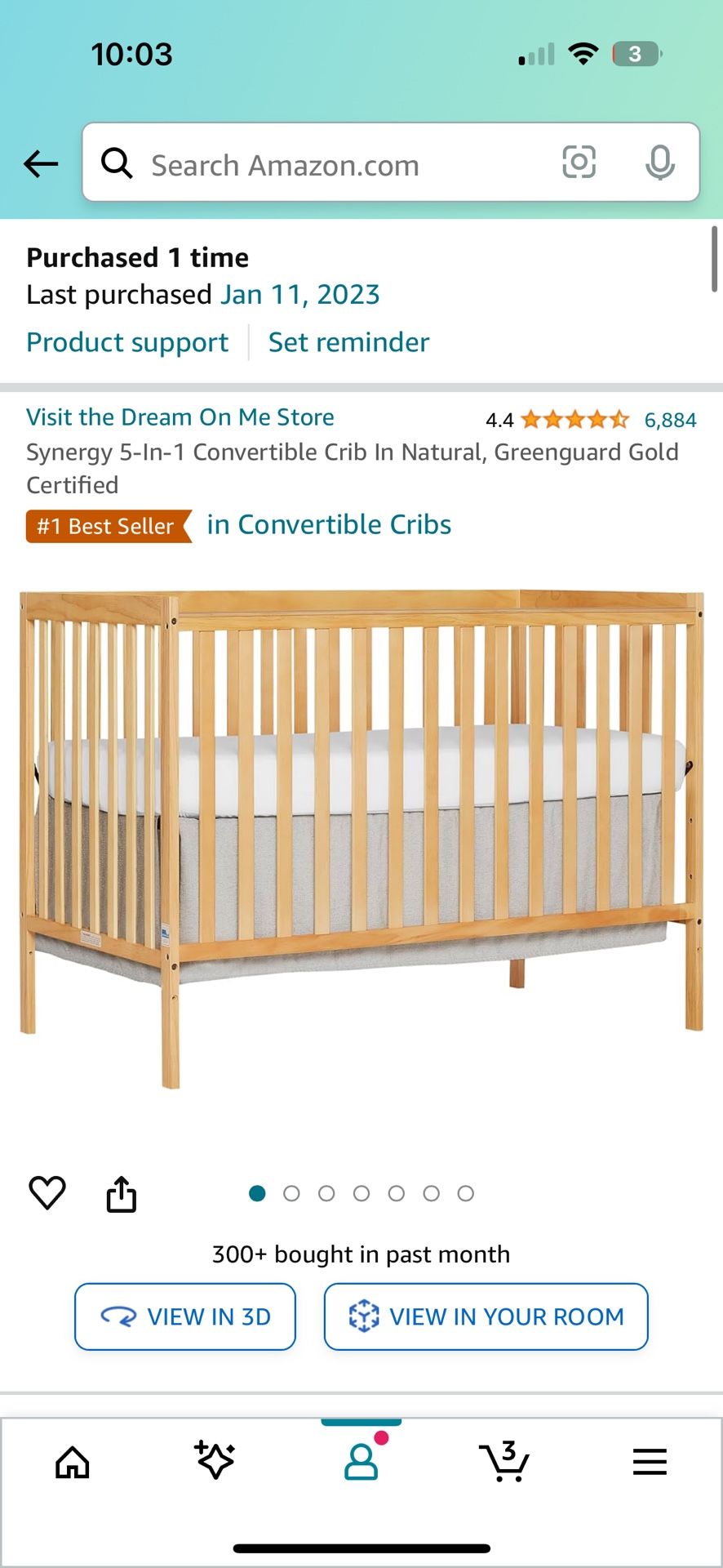 5 In One Baby Crib