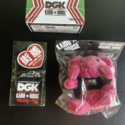 DGK x Kaido V2, DGK x Kaido pin V2 , Mini Pink Chill DGK Event Exclusive Bundle 