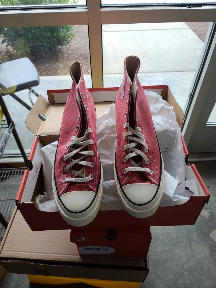 Rhubarb Converse HI Tops Size 11.5 Men's