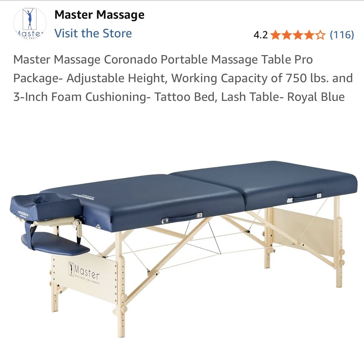 Portable Master Massage table