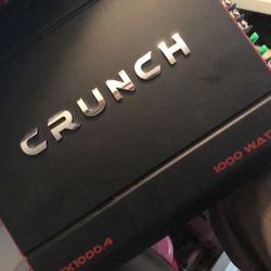 Crunch 1000 Watt Amp