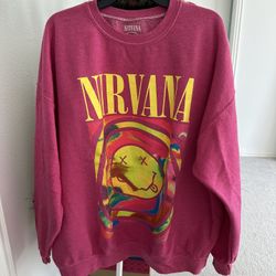 Urban Outfitters Nirvana Sweatshirt New