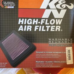 K N Air Filter/ Car