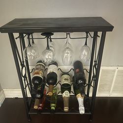 Wine 🍷 Rack Stand ONLY THE TABLE 