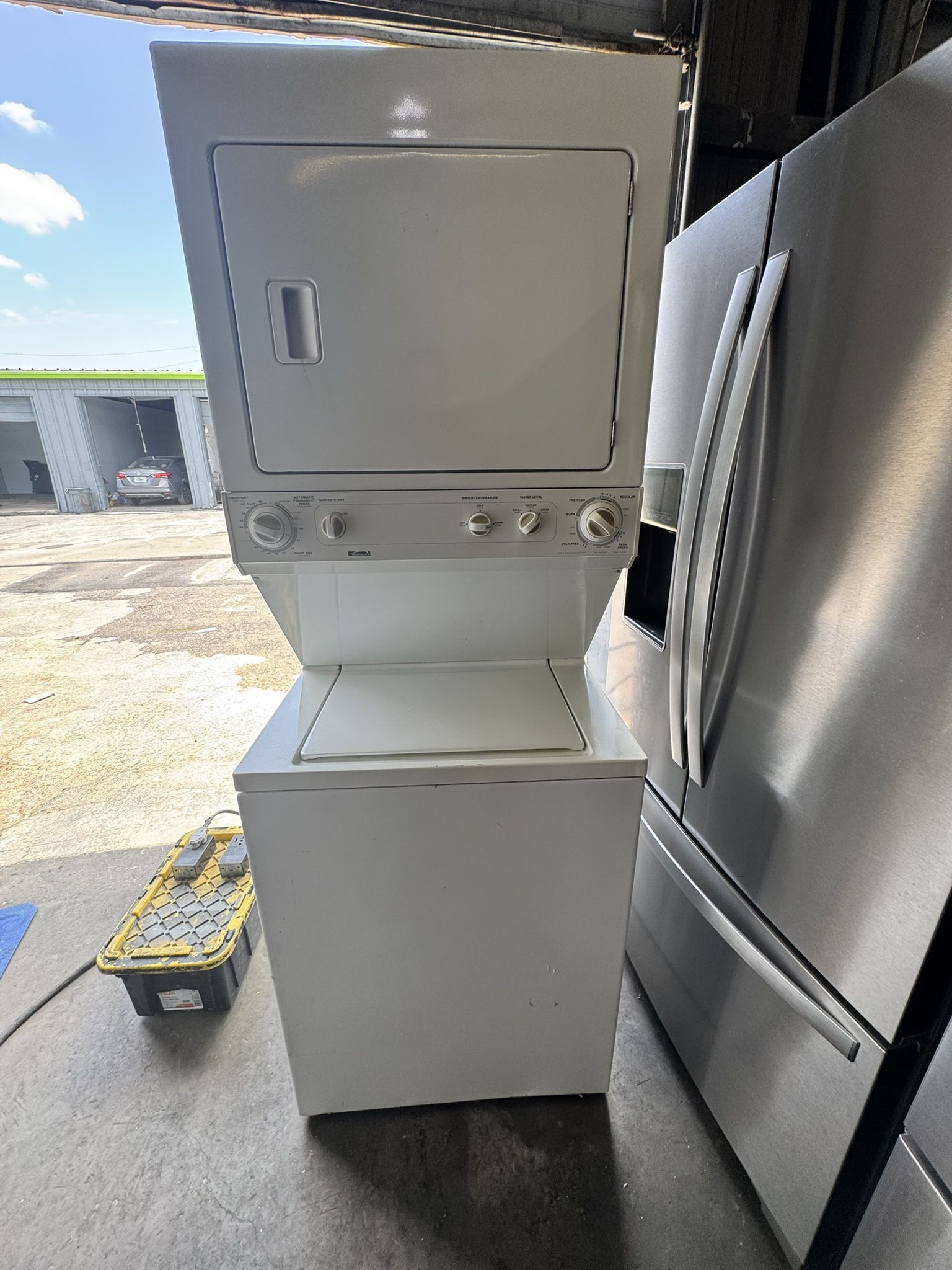 Kenmore Washer And Dryer Combo Stacked 27 "width